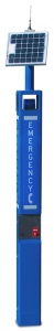 Blue Light Tower Emergency Phone