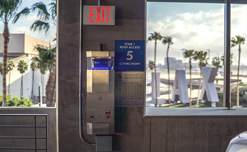 LAX E-Phone Emergency Phone Installation